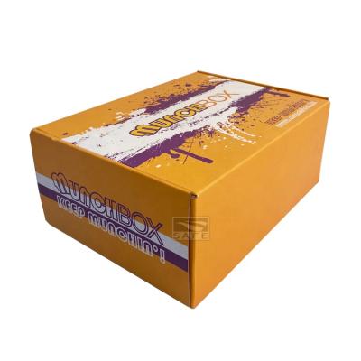 China 2020 Recyclable Customized Cardboard Packaging Box Printed Color Corrugated Shipping Box for sale