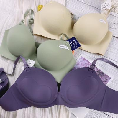 China Hot Selling QUICK DRY One Piece Bra Wholesale Seamless Wireless Thick Lift Up Bra Mujer De Ropa Inner Bra For Women for sale