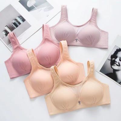 China QUICK DRY Mesh Cavity Push Up Bras For Women Wire Free Bra Mesh Female Seamless Breathable T-shirt Bra Fitness Plus Size Sports Bra for sale