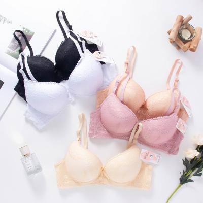 China Hot sale QUICK DRY sexy thick section lace big breast bra sets full cup underwire push up bra mujer de ropa women inner bra for sale