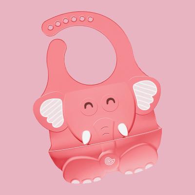 China Washable Silicone Baby Bib Set BPA 2022 Food Grade Waterproof New Rainbow Animal Dinosaur Baby Bib Silicone Feeding Bib for sale