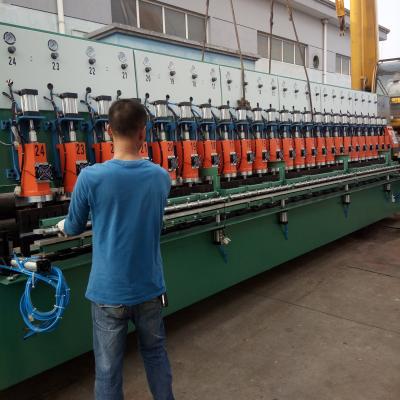 China Automatic Fiberglass /PP/ PET Geogrid Production Line Geogrid Welding Machine With Automatic Frequency Tracking Ultras for sale