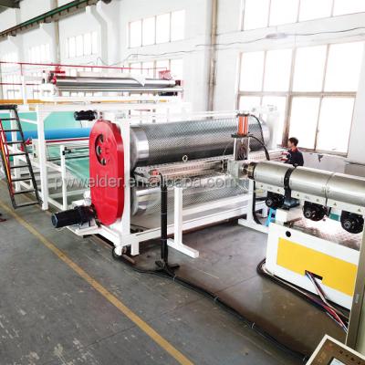 China China Pengwang 2000mm Width HDPE Plastic PE Roof Honeycomb Sheet Production Line for sale