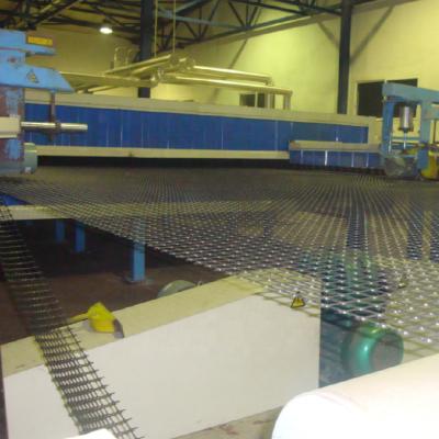 China China New Technology Trade Assurance Biaxial Geogrid Sheet Production Line For Road Construction for sale