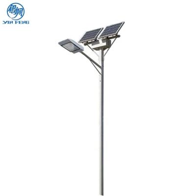 China Roadway Hot Dip Galvanized Steel Pipe Street Light Pole IP 65 for sale