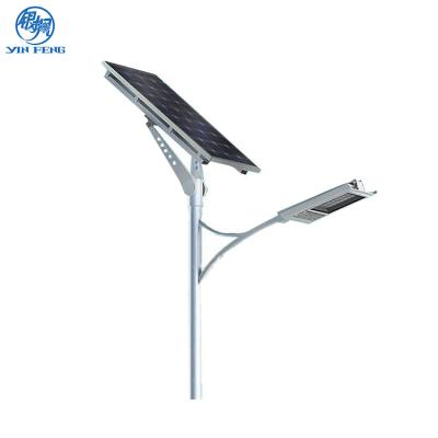 China Roadway Hot Dip Galvanized Steel Pipe Street Light Pole IP 65 for sale