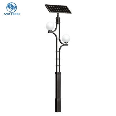 China Solar Garden 40w Yard Light With Hot Dip Galvanized Post for sale