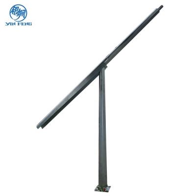 China Raw Galvanized Camera Pole Custom Design Galvanized Camera Pole for sale