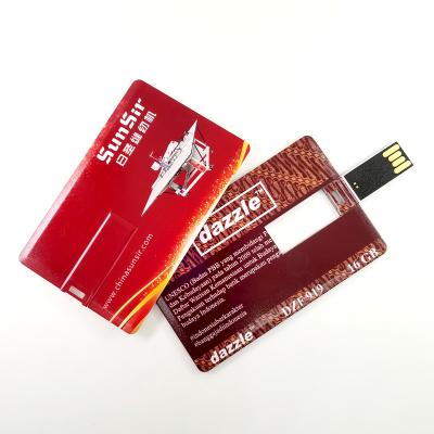 China New USB ATM Card Manufacturer Promotional USB Card Shaped USB Drive Credit Card Drive USB Plastic Wholesale Chinese Instant Drive for sale