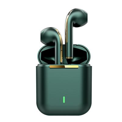 China Handfree J18 Perfect Sound Wholesale Earbuds 2022 Wireless Earphone For Mobile Cheap Noise Canceling J18 Earbuds Luxury Design Earbuds for sale