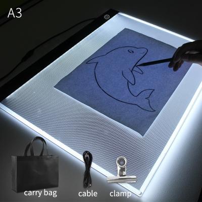 China Large Spec Acrylic Area LED Electrode Shield. A3 for drawing women body image for sale