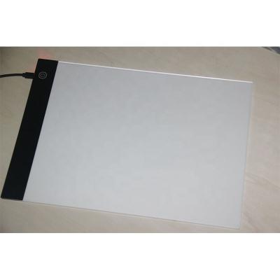 China A4 LED Art Stencil Tracing CopyTable Light Box Paper Drawing Board for sale