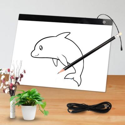 China Ultrathin Art Craft Variable Art Craft LED Plotter A3 Size Shine Protection Light Discovery Board for DIY Painting A3 for sale