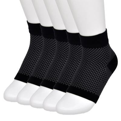 China New Design Daily Life + Sports Summer Open Ankle Sock Foot Care Socks Cotton Yoga Socks Care Comfy Sports Compression Socks for sale