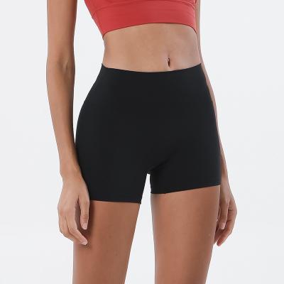 China Sweat-Wicking Minutes Running Recycling Shorts High-waisted Wearing Anti-lit Bottom-Lift Yoga Shorts Women for sale