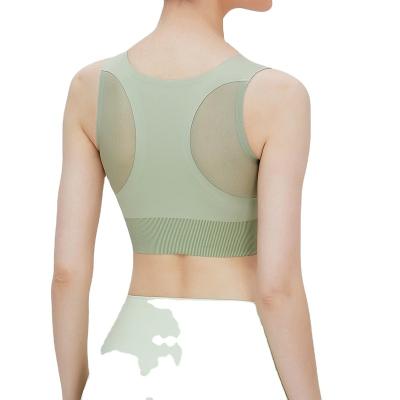 China Yoga Bra Running Sweat-Wicking Back Wear Fitness Vest Seamless Underwear Fitness Exercise for sale