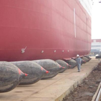 China Boat Lifting Docking Launch Recovery Floating Marine Rubber Airbags For Boat Launching Heavy Air Lifting Bags for sale