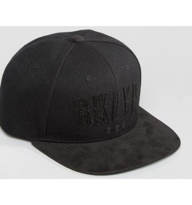 China JOINT Suede Applique Flat Brim Snapback Caps Hats Men for sale