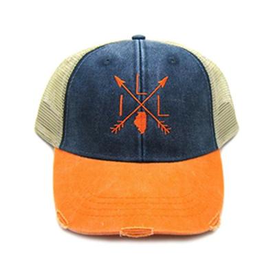 China JOINT Wholesale Custom Logo Cotton Trucker Hat for sale