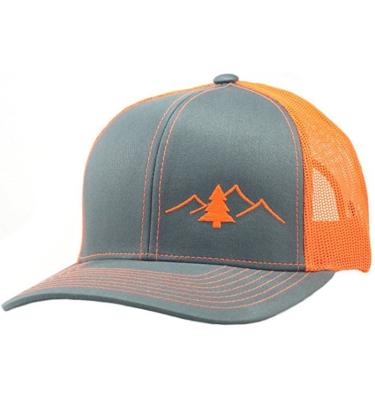 China COMMON Plain Mesh Hat Maker Cotton Trucker Hat Custom Embroidered for sale