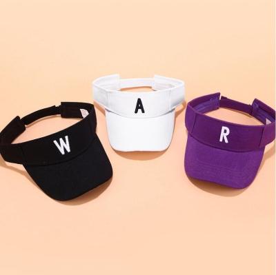 China 3d Image Embroidery Logo Adjustable Visor Sun Visor Hat for sale