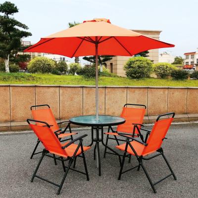 China Comfortable Cheap Outdoor Garden Cafe Table Chair Steel Material Set for sale