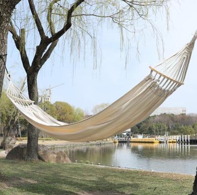 China Modern Portable Hammock Swing Outdoor Space Saving Picnic Swing Nylon Camping Hammock Chair Swing For Outdoor Garden for sale