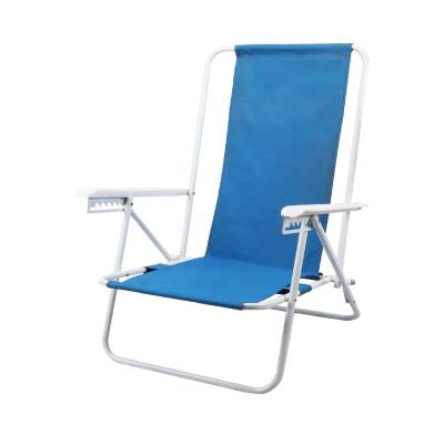 China Durable high quality outdoor leisure beach chair high back foldable chair for sale