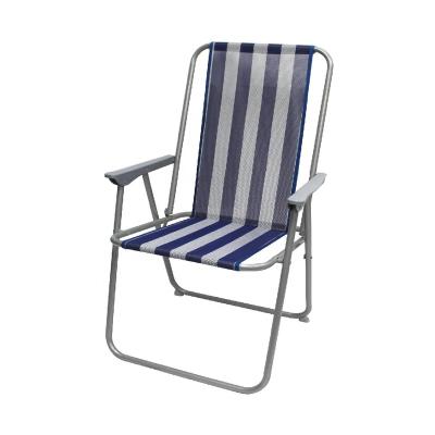 China Durable Good Quality Leisure Beach Oxford Cloth Folding Bed Chair Foldable In Outdoor for sale