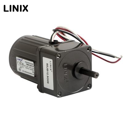 China Totally Enclosed Reversible AC Gear Motor Treadmill 60mm Linix 10W 115V 220V 230V YN60-220-10/60JB G0832 Electric Motor AC Motor for sale