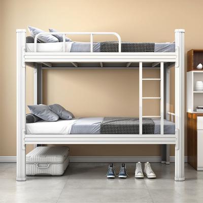 China Adjustable (height) Factory Hot Sell Double Metal Bunk Beds School Metal Double Bunk Beds Decker Steel Letto Matrimoniale Castello Letto for sale