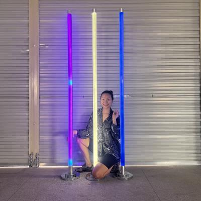 China Pole Dancer Night Club New Fashion Party Girls Led Dance Pole Lounge for sale