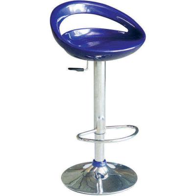 China Eco-friendly Luxury Designer Bar Stools Adjustable Height Swivel Plastic Counter Bar Stools for sale