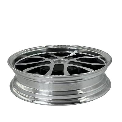 China Beautiful and fancy aluminum alloy rear wheel rims for daily scooter and motorcycle riders for sale