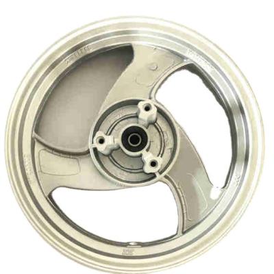 China Aluminum Alloy Motorcycle Silver Aluminum Front Wheel Rim Set For Universal Motorcycle for sale