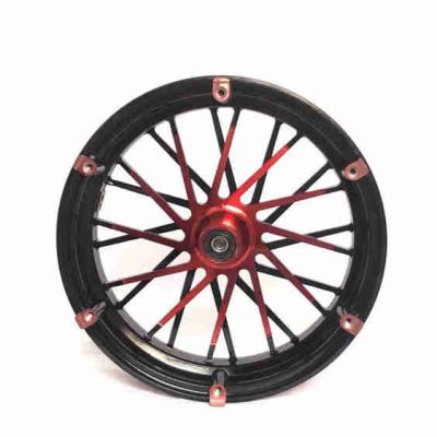 China Hot Selling High Quality Durable Aluminum Front Hub Aluminum Alloy Scooters And Motorcycles Wheel Rims for sale