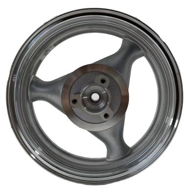 China Aluminum Alloy Hot Boost 13 Inch Aluminum Alloy Motorcycle Rear Wheel Silver Rim for sale