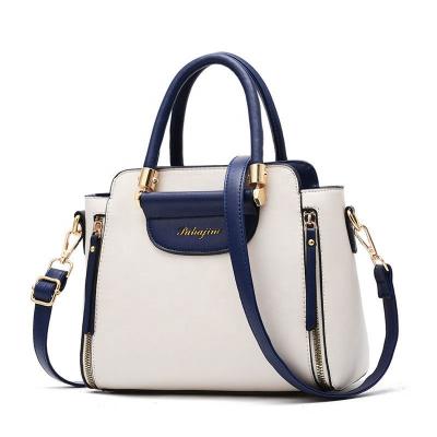 China Lady PU Leather Handbags Women Hand Tote Bags Ladies Shoulder Bag Fashion Luxury High Quality Design Bags for sale