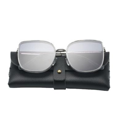 China NATIONAL NATIONAL Wholesale Leather Optical Case Pouch Packaging Glasses Pouch Factory PU Sunglasses Soft Sun Glasses Pocuhes for sale