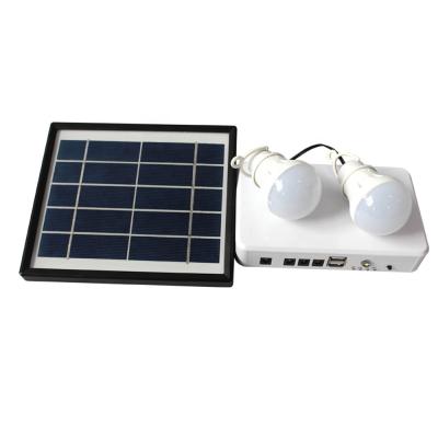 China Multifunctional outdoor solar multi function light bulb camping solar system solar rechargeable light for sale