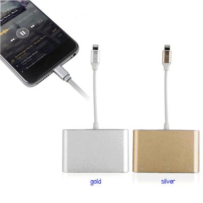 China MP3/MP4 Player 4IN1 VGA Adapter Audio Adapter For Iphone 7 Earphone Earphone for sale