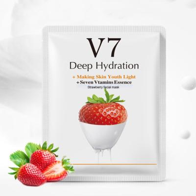 China Beauty facial fruit moisturizer private label hydrogel powder skin mascarilla facial mask caremoisturizer for sale