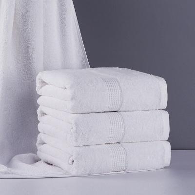 China Wholesale Custom High Quality Thick QUICK DRY Cotton 100% White Terry Hotel Bath Towel Set Manufacturing for sale