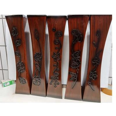 China Art Decor Floor Tall Luxury Wooden Vase for Home Decor for sale