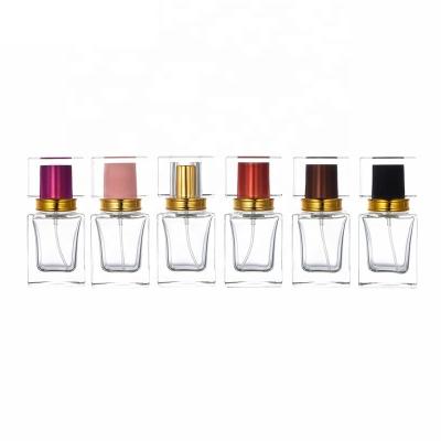 China Cosmetic Perfume Refillable Spray Travel Glass Empty Perfume Bottle 30ml 50ml for sale