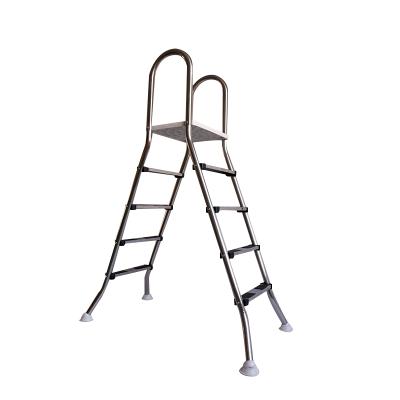 China Semi-Inground Swimming Pool/Above Ground Pool Ladder Stainless Steel Pool Ladder For Production Of Ground Swimming Pool for sale