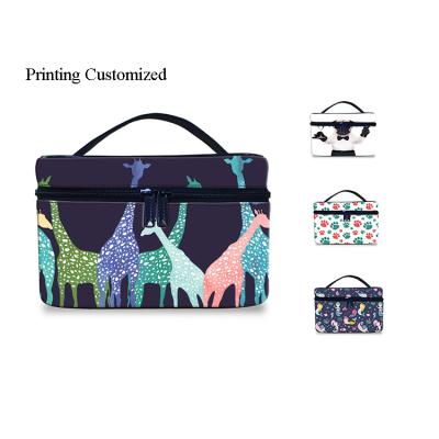 China Fashion Waterproof Designs Travel Makeup Bestselling Cheap Multifunctional PU Cosmetic Bags for sale