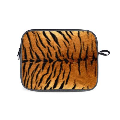 China Cheap Price Customized Leopard Tiger Lion Patterns Canvas Case Manufacturer Waterproof Laptop Case Bag Hard Lady Laptop Bags for sale