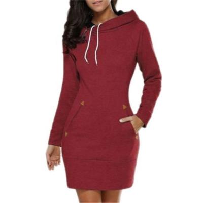 China Breathable Women Hoodie Casual Dress Ladies Long Sleeve Jumper Cotton Plain Custom Hoodie for sale