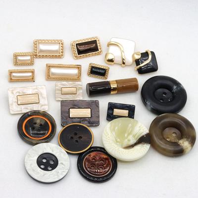 China Customized Viable Manufacturer Selling Fashionable Metal Bead Combination Buttons For Clothes for sale